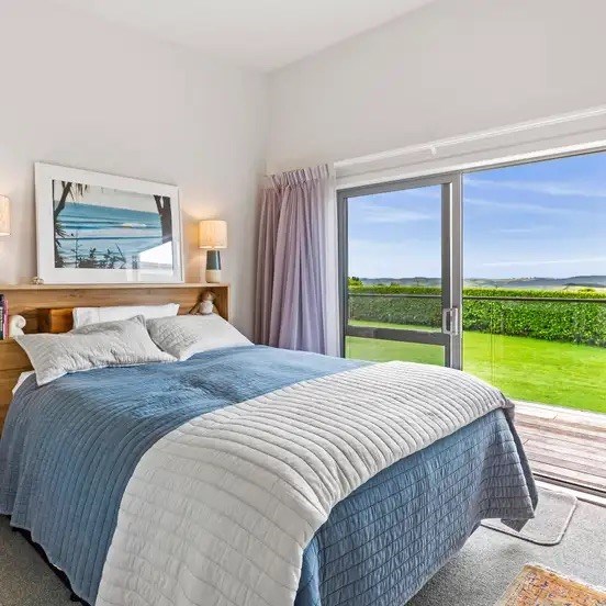 Queen Room opens onto deck