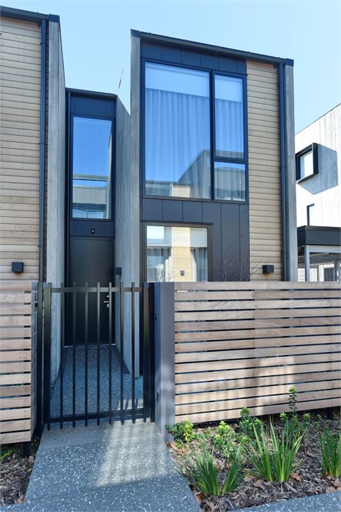 View of the back entrance to the property