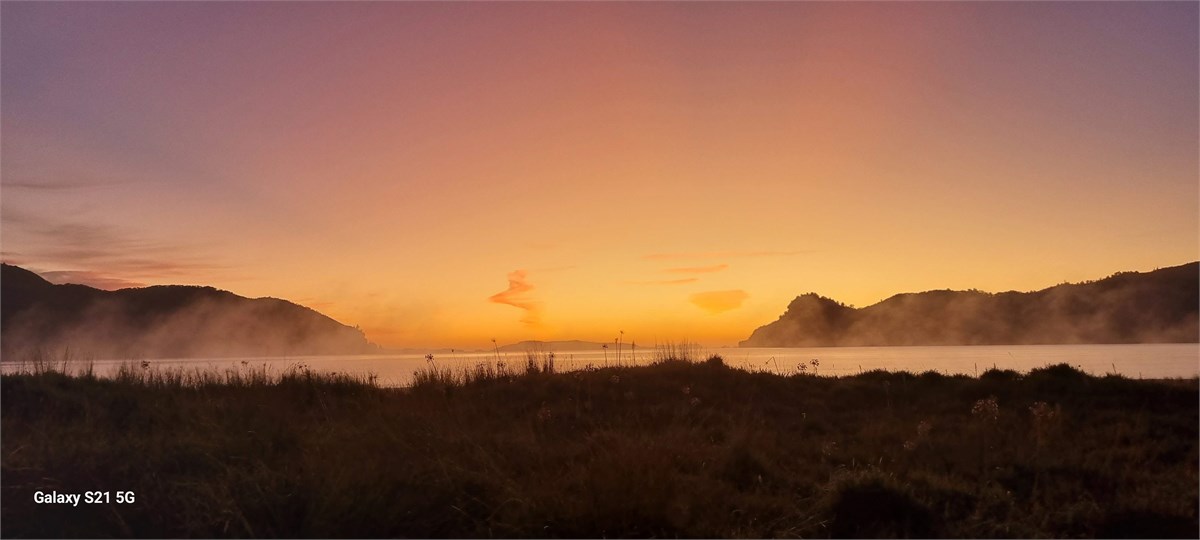 Sunrise at Kennedy Bay