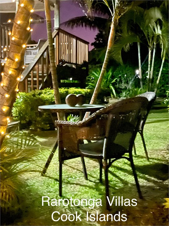 Outdoor at Rarotonga Villas