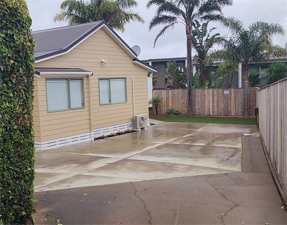 Plenty of off-street parking available