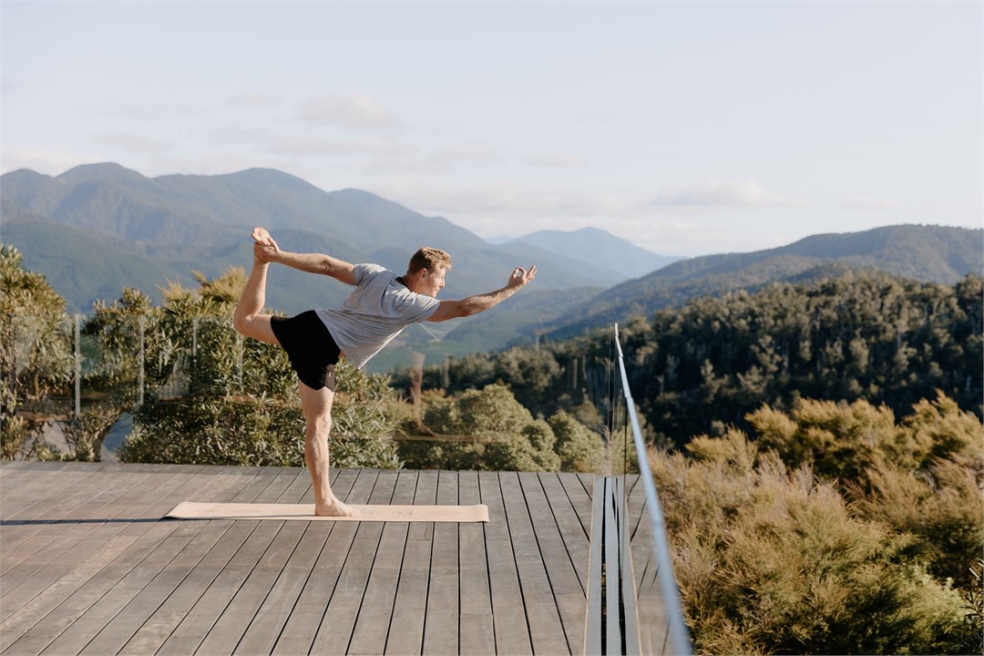 Option to add a private yoga class to your stay