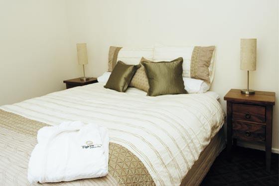 Bedrooms 2 and 3 have queen beds