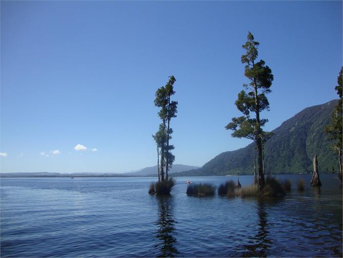 View from Mitchels end of lake