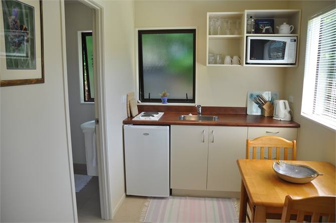 Kitchen and dining area