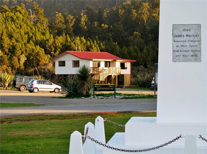 Fernbird Retreat from the obelisk