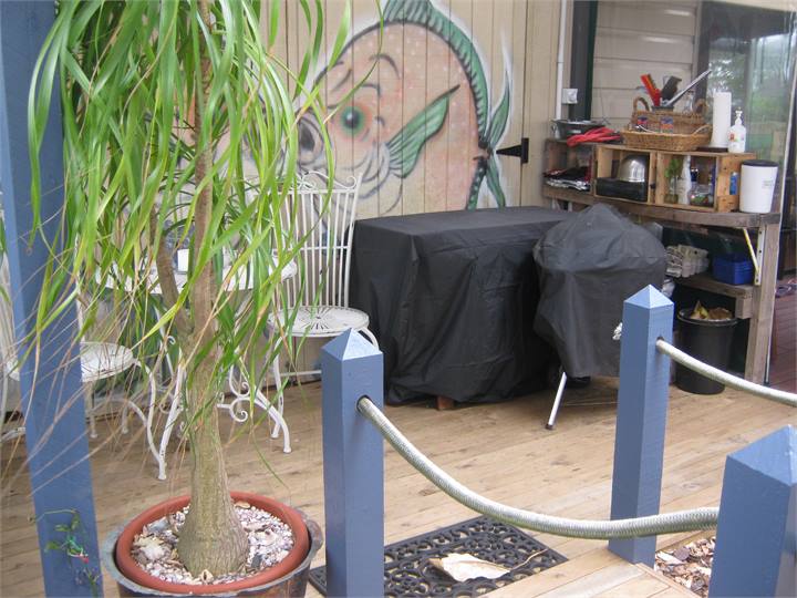 The Undercover BBQ Area.