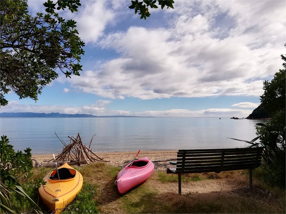 Getting ready for a calm winter kayak.
