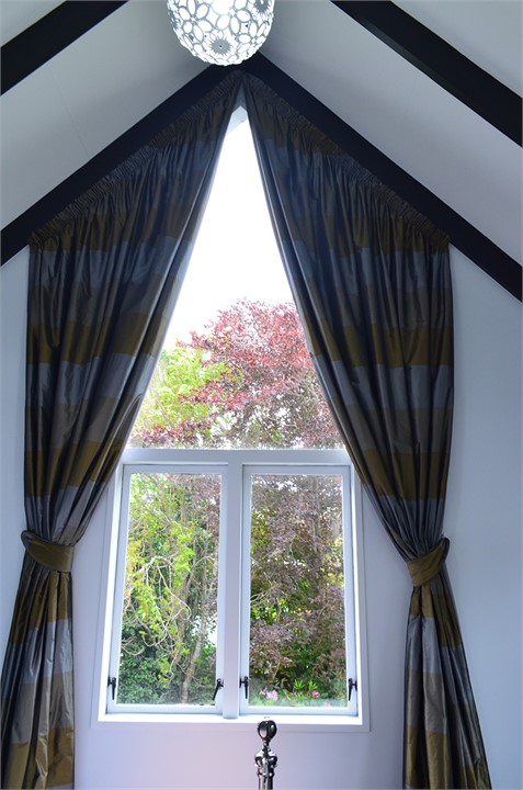 master bedroom high quality curtaining