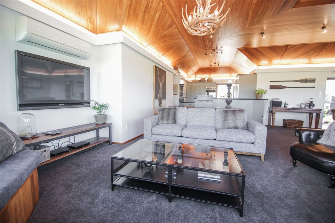 Open plan living area