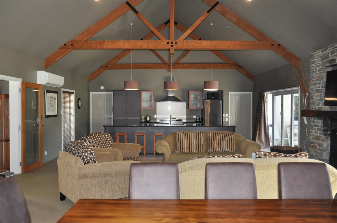 View in Great Room to Kitchen