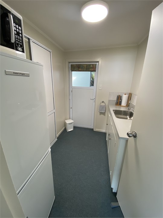 Beachfront unit kitchenette