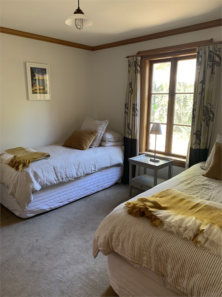 Downstairs twin bedroom