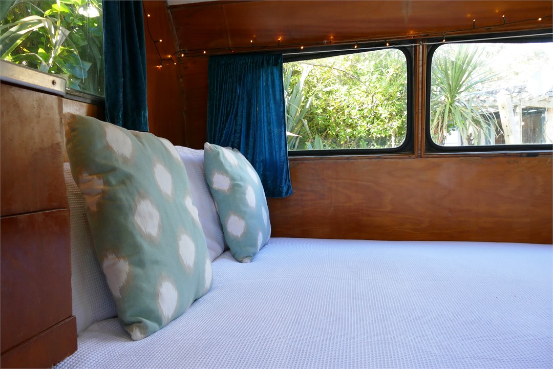 Classic Vintage Caravan Waterfront