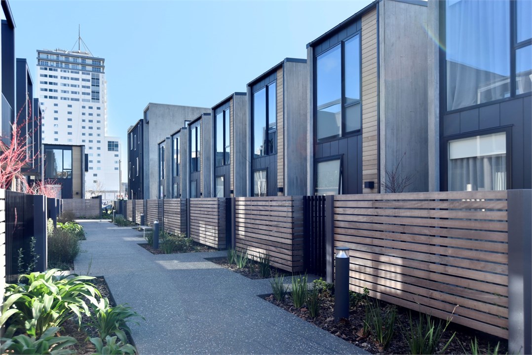 View of the property building