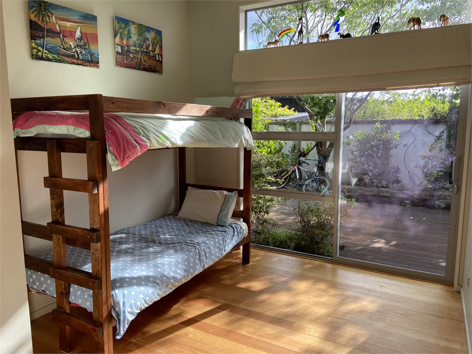 Third bedroom with bunks