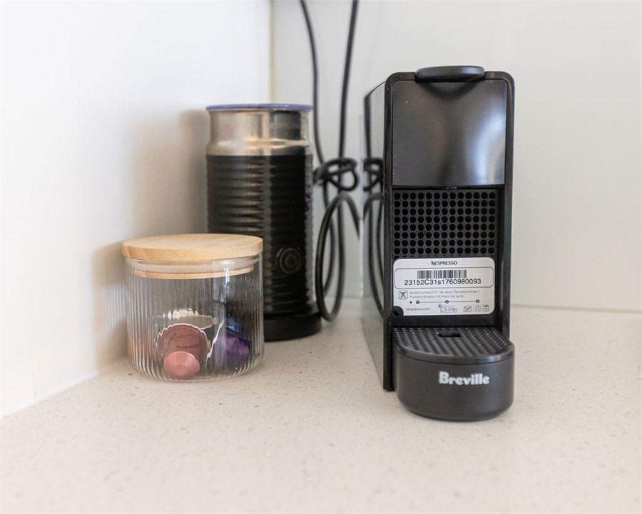 Nescafe coffee machine with complimentary capsules
