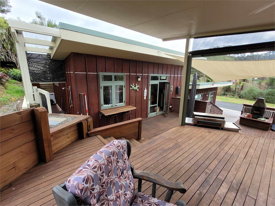 Deck view from upper deck