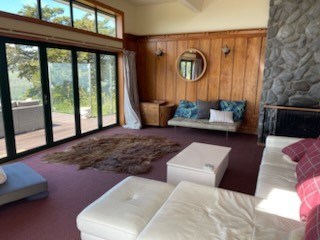 Large lounge with doors that open fully on both si