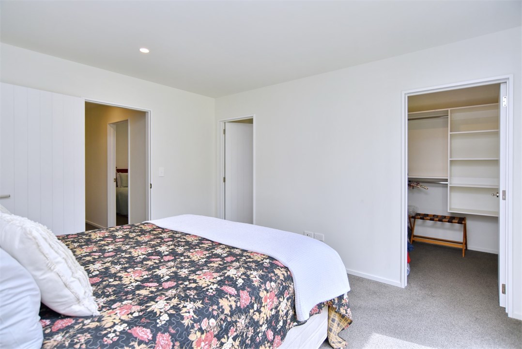 Bedroom 1 has a King bed and an ensuite