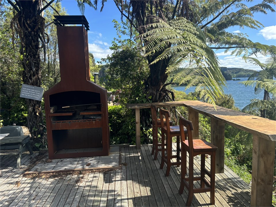 Bar Leaner and Fire / BBQ on front deck