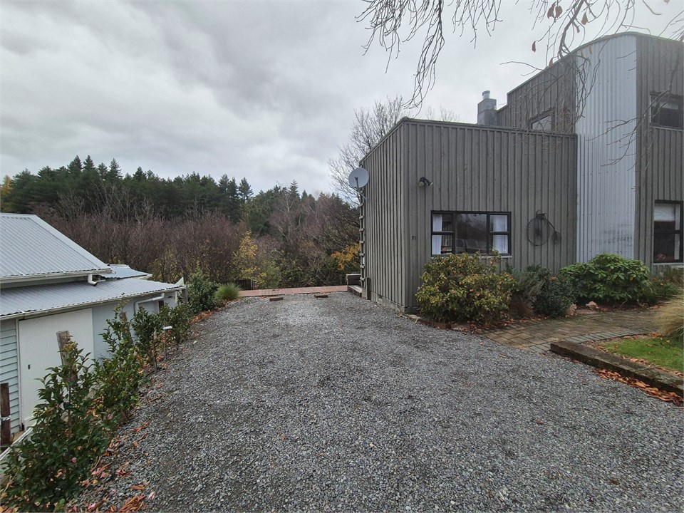 Studio and Parking Area