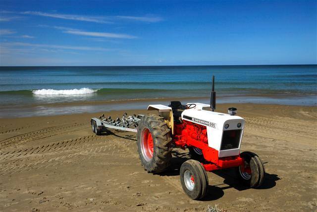 Tractors available for boat launch