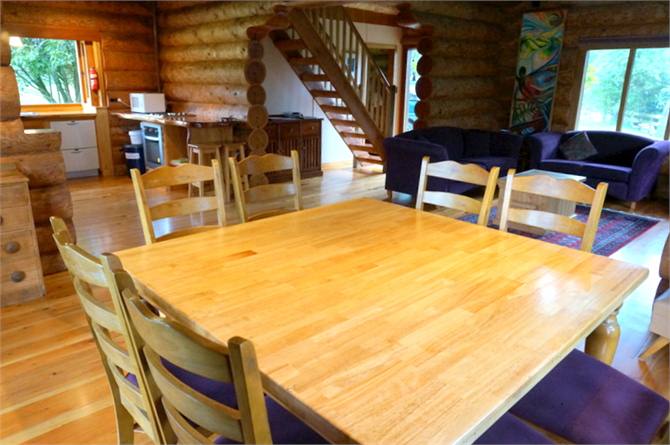 The Log Cabin Large dining table
