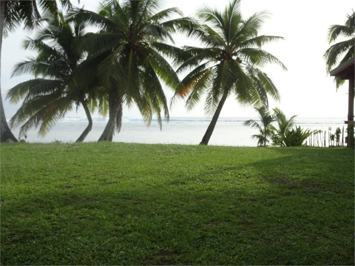 View of lagoon from Patio