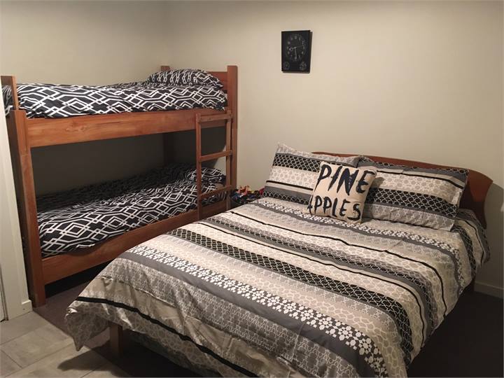 Bunk Beds and Double Bed