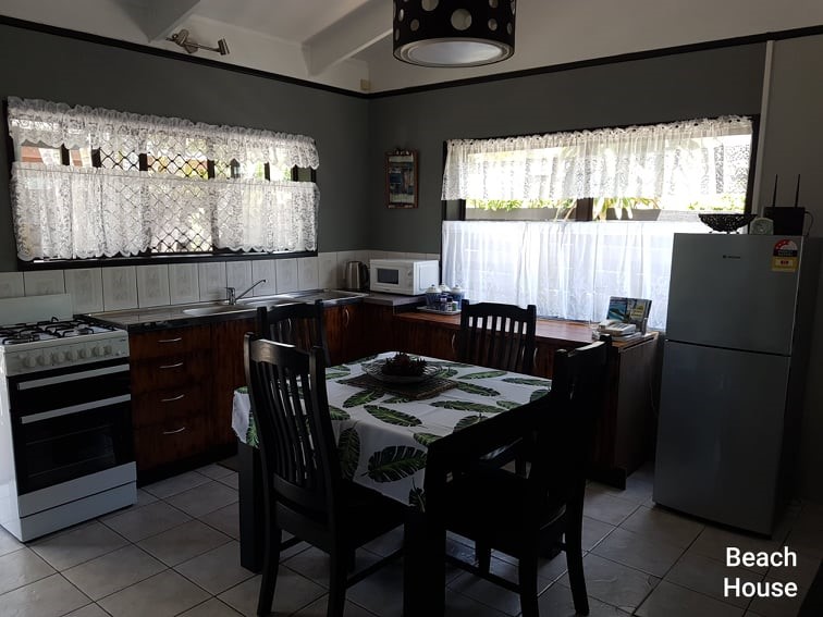 Beach House - Kitchen and Dining Area