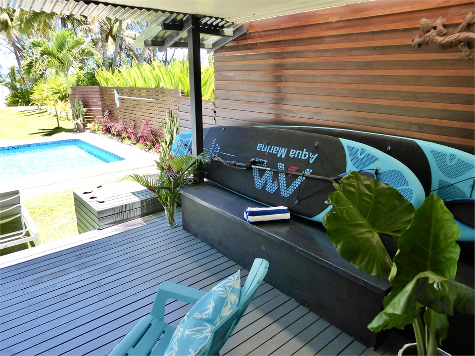 two paddles boards are ready to go !