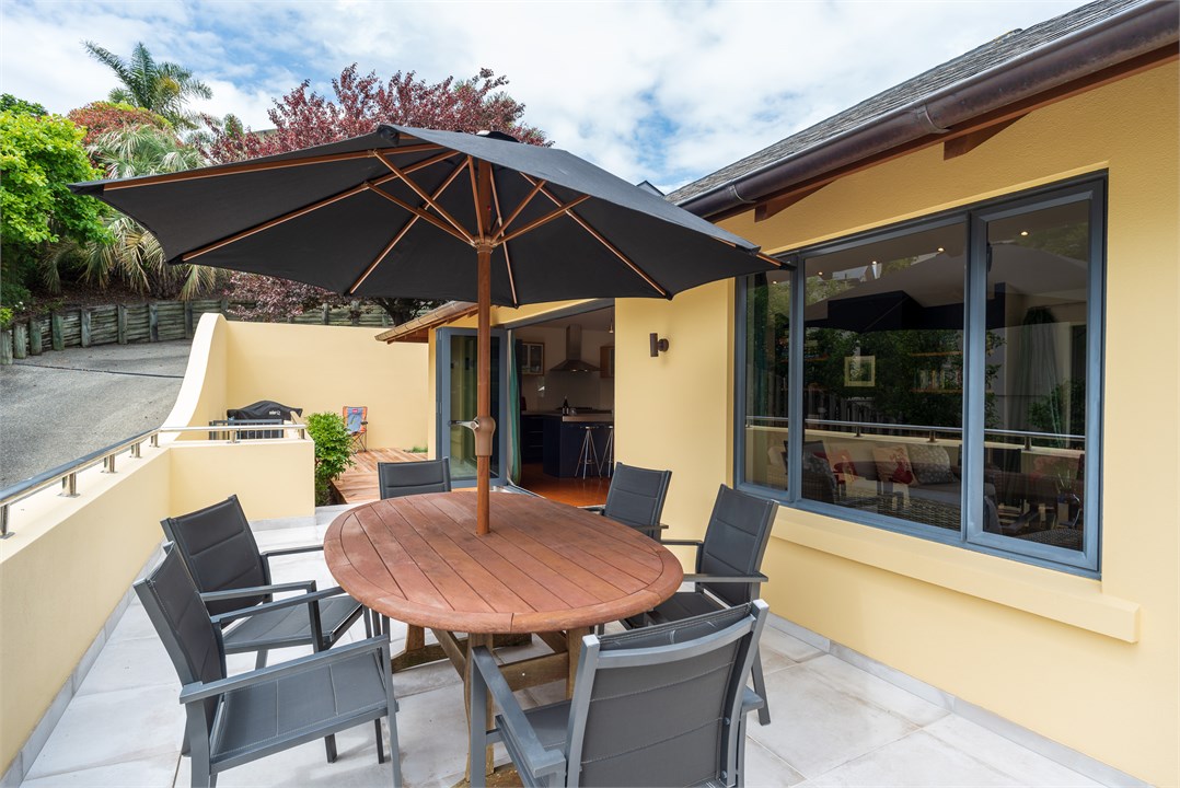 East veranda...perfect for the morning cuppa