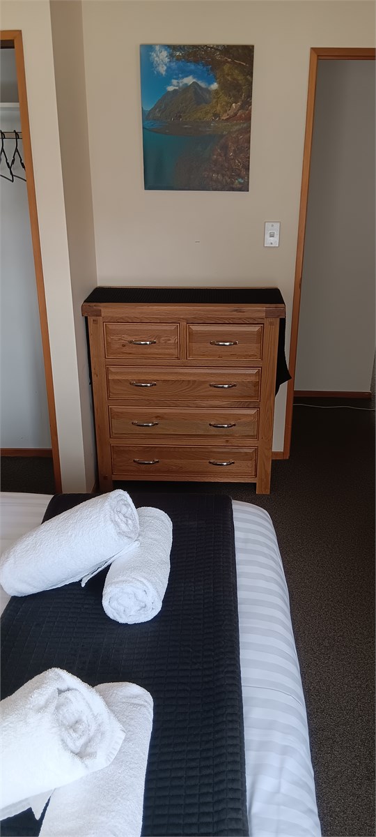 Bedroom Downstairs with Queen Bed