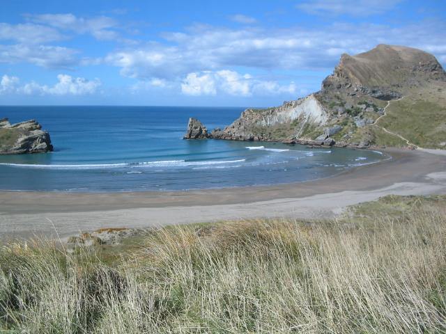 Overlooking the gap - short walk from house