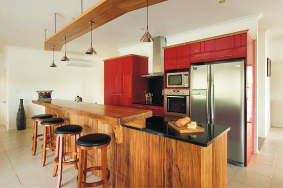 Hostess kitchen with all modern conveniences