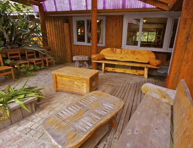 Entrance and undercover BBQ Area 