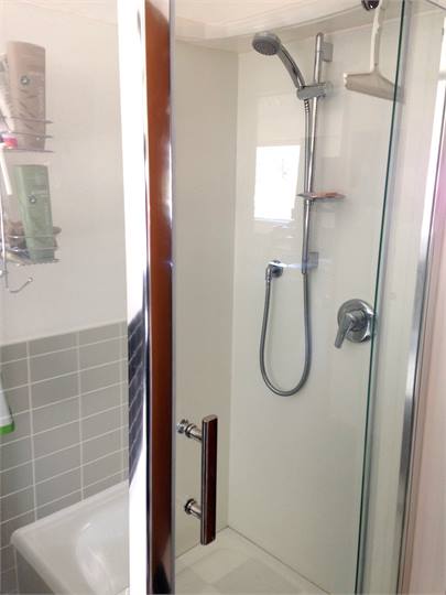 new shower