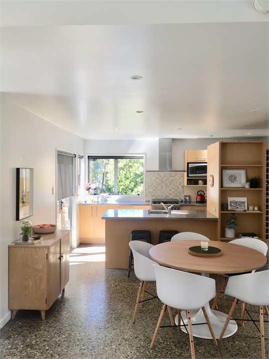 Light filled kitchen