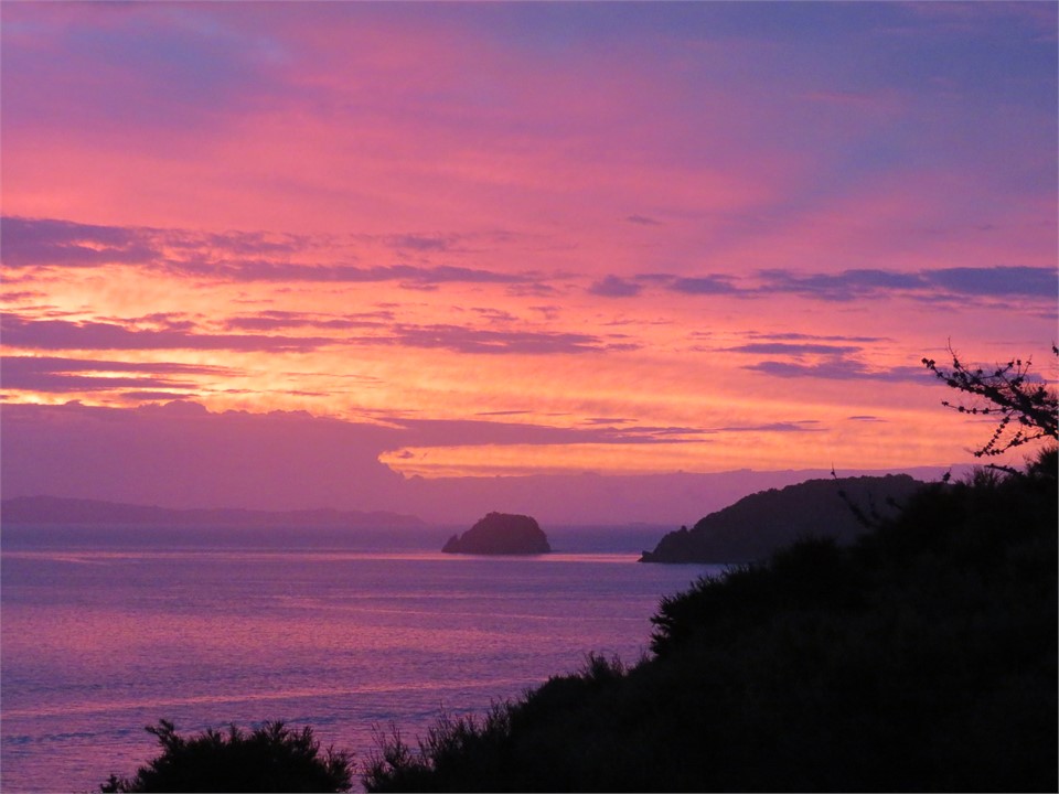 Taken from the deck of the house.