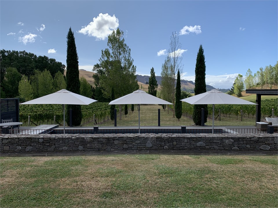 Summer view from kitchen