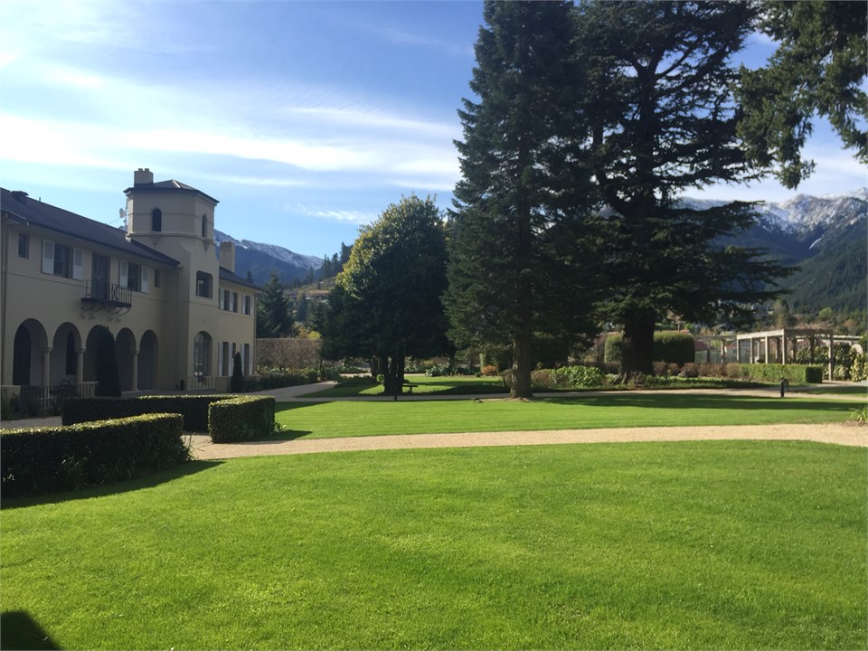 Sited within the grounds of the Lodge