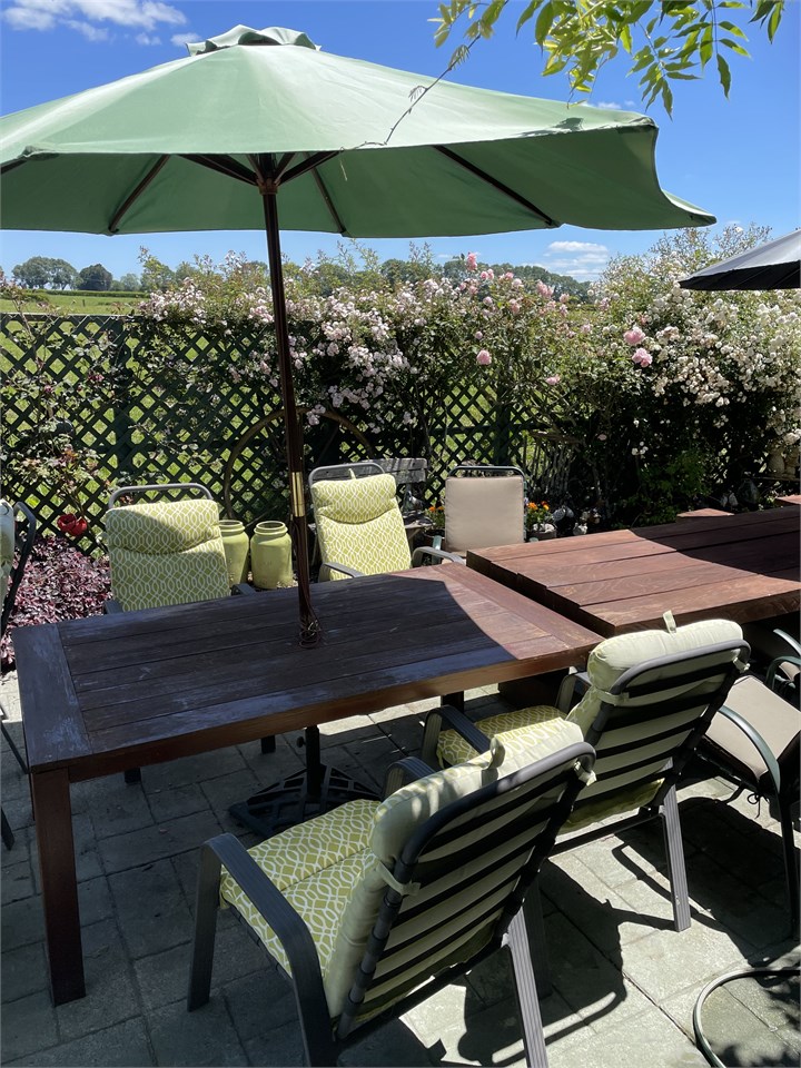 Garden and out door dining