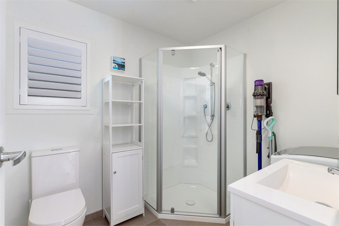 Bathroom, have a baby bath available and washing m