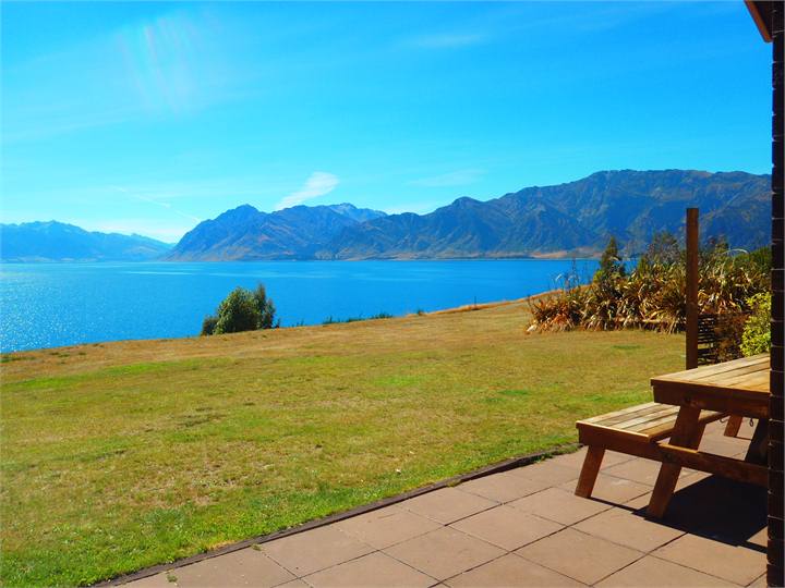 Lakefront View from House, overlooking Lake Hawea