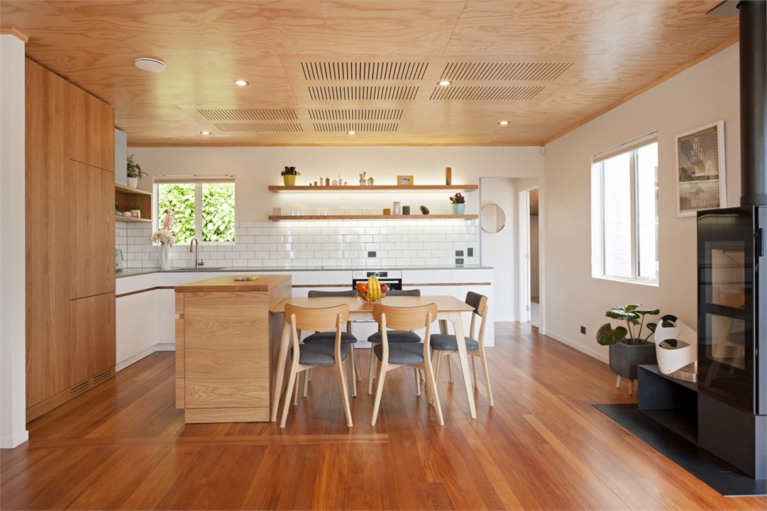 Open Kitchen & Dining area
