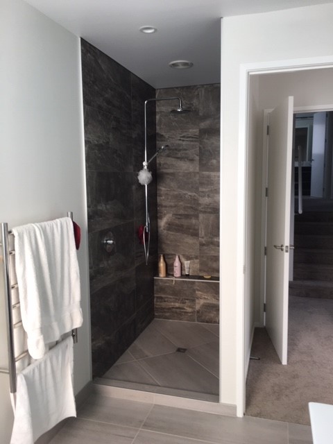 En suite Rain shower