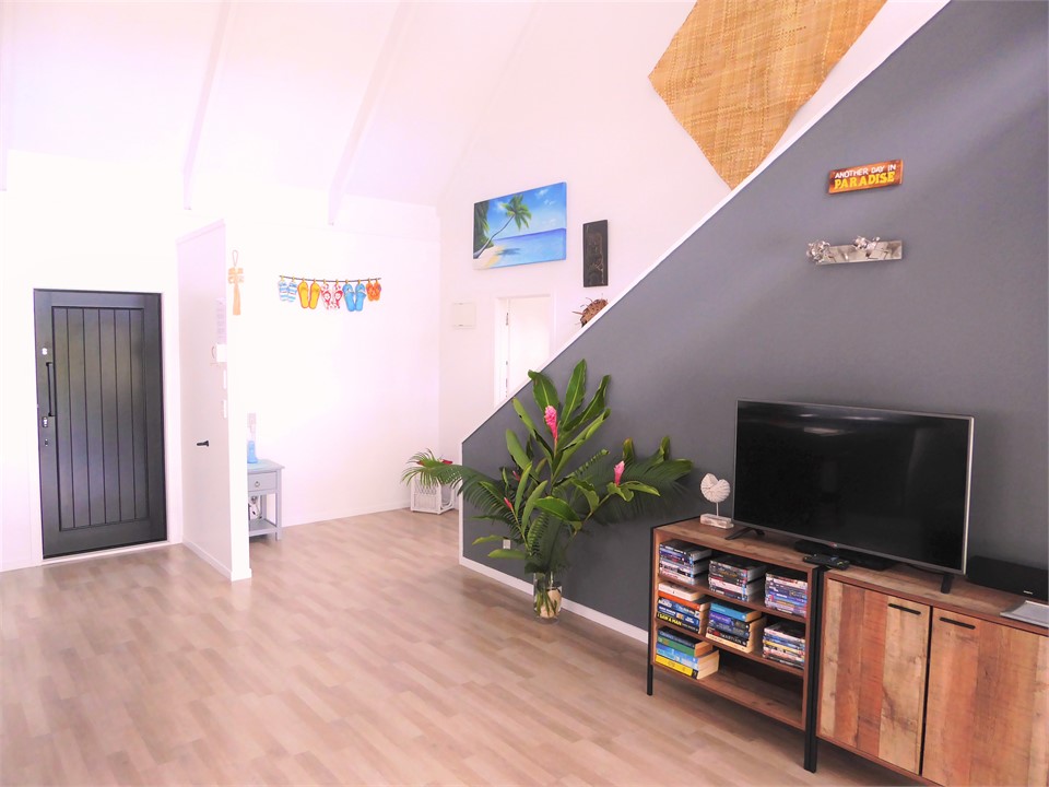 the black door is the front entrance