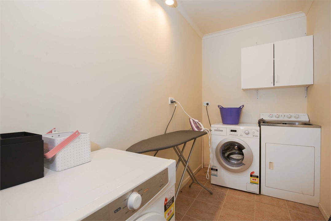 Laundry & Ironing area (in garage)
