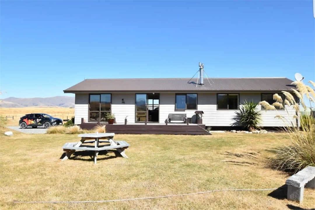 Outside of the house